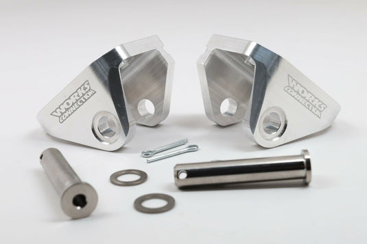 Works Connection 20-515 Offset Footpeg Mount - Aluminum
