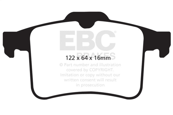 Ebc DP42059R EBC Yellowstuff Brake Pad Sets