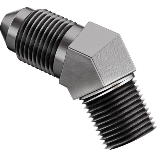 Goodridge P823-03P3 Brake Adapter - -3 to 1/8in. - 45deg. - NPT Fitting