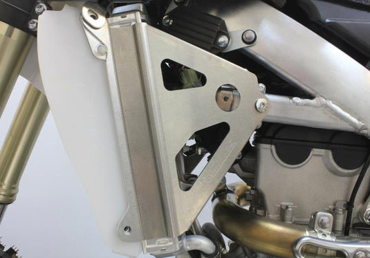 Works Connection 18-268 Radiator Brace - Silver