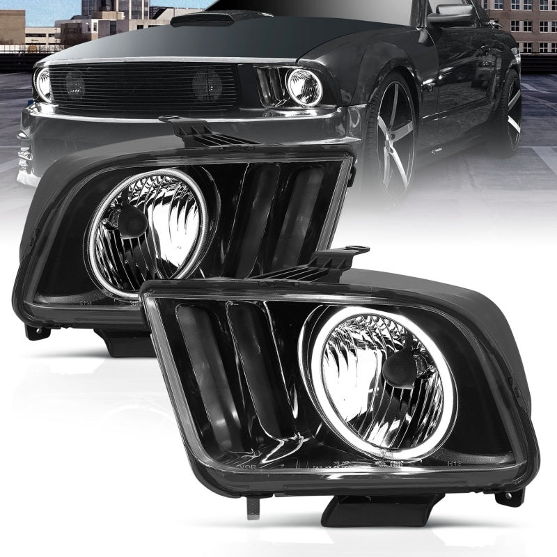 Load image into Gallery viewer, Anzo 121033 ANZ Crystal Headlights

