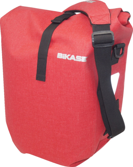 Bikase 2039R Reggie 2 Drybag Pannier - Pannier - Red