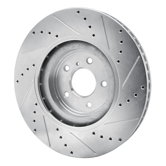 R1 Concepts 631-68012L RNC Brake Rotor - Drill & Slot
