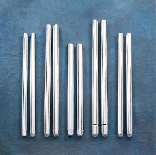 Custom Cycle T 2007UC 41mm Show Chrome Fork Tubes - 34.25in.