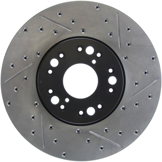 Stoptech 127.44083L ST Slot & Drill Brake Rotors