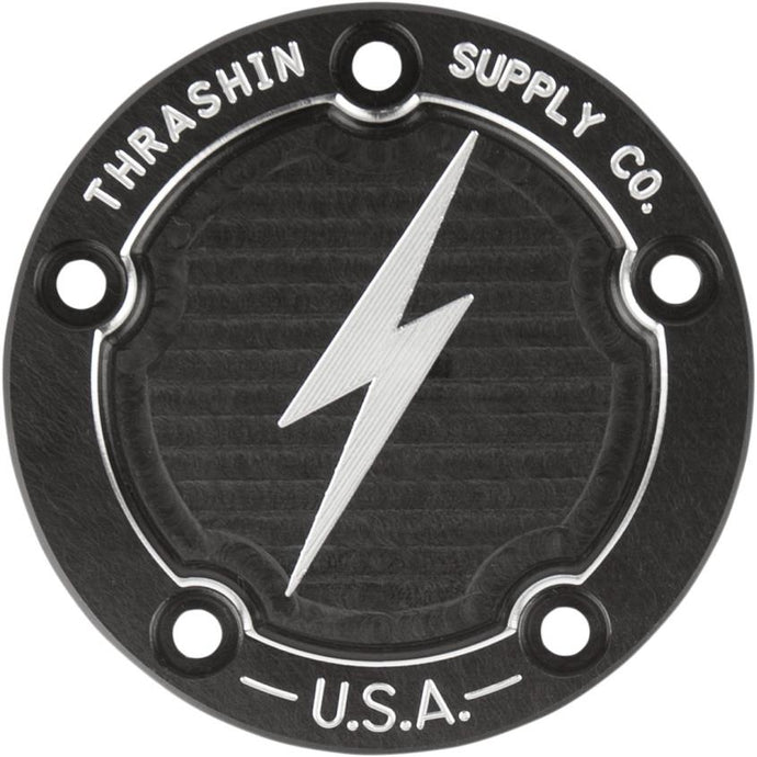 Thrashin Supply Company TSC-3026-4 Points Cover - Dished - Black