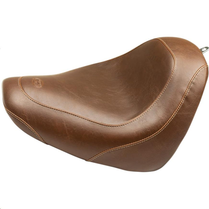 Mustang 83011 Wide Tripper Solo Seat - Vintage - Brown