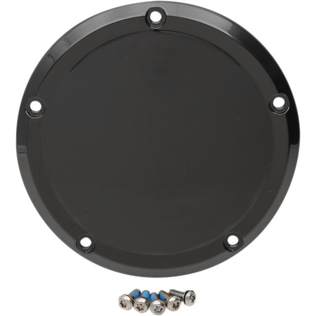 Drag Specialties 1107-0556 Derby Cover - Gloss Black