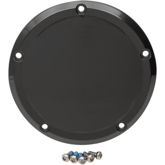 Drag Specialties 1107-0556 Derby Cover - Gloss Black