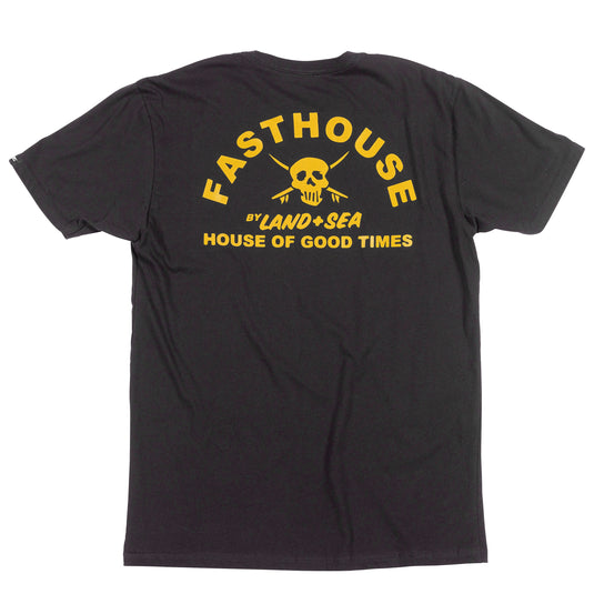 Fasthouse Break T-Shirt (Medium, Black)