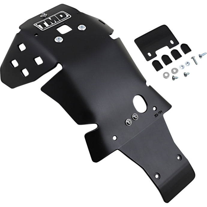 T.M. Designworks KHLG-359-BK Extreme Full Coverage Skid Plate with Linkage Protection