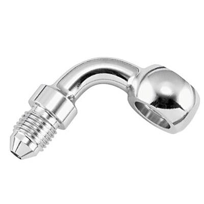 Goodridge P646-03CH Universal 45deg. Tube Adapter - Chrome