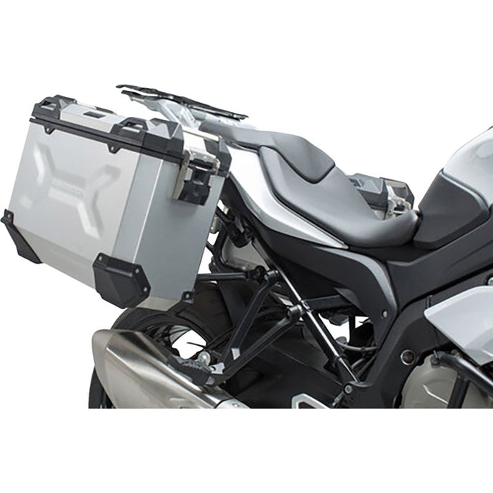 Sw-Motech KFT.07.592.70001/S TRAX ADV Side Case Set - 37/37l. - Silver