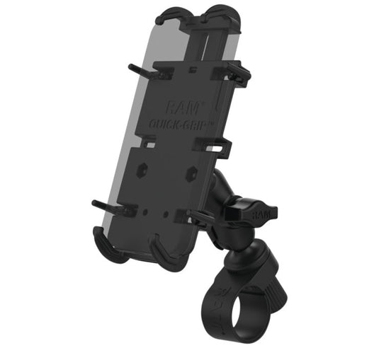 Ram Mounts RAP-B-460-A-PD4U Tough-Strap Base with Quick-Grip XL Phone Mount