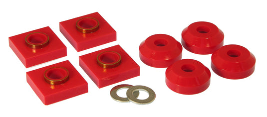 Prothane 6-1601 PRO Transmission Mounts - Red