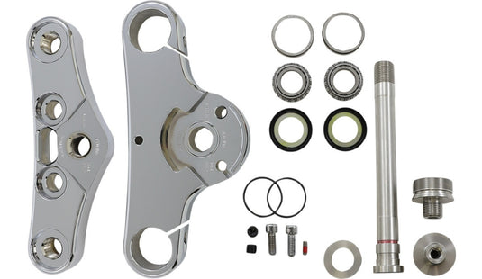Hawg Halters Inc 49WGCR6-ST18 6deg. Triple Tree - Chrome