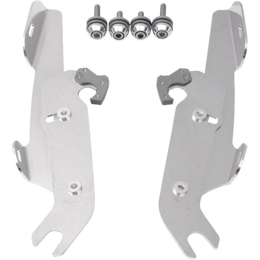 Memphis Shades MEM8923 Trigger-Lock Mount Kit for Sportshield Windshields - Polished