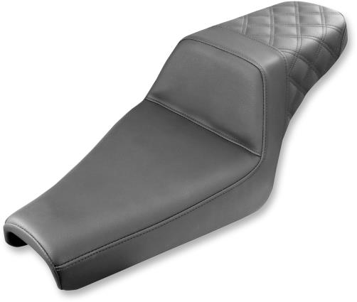 Saddlemen 807-03-173 Step-Up Rear Lattice Stitch Seat - Black