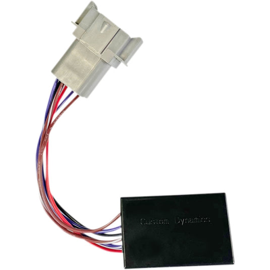 Custom Dynamics CD-ATC-1 Auto-Cancel Turn Signal Module with Installed 8 Position Male Connector