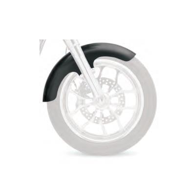 Klock Werks KWF-01-0110-2014 Tire Hugger Series Thickster Front Fender with Mounting Blocks for 16in.-19in. Wheel