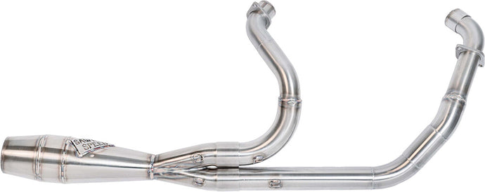 Sawicki Speed Shop 930-01323 2 In 1 Shorty Cannon Exhaust For Indian Chief - Brushed SS