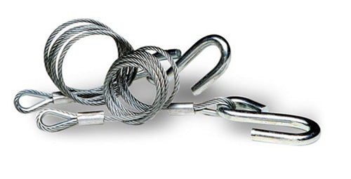 Tie Down Engineering 59543 Hitch Cables with S Hooks - Class IV - 36in. - Galvanized