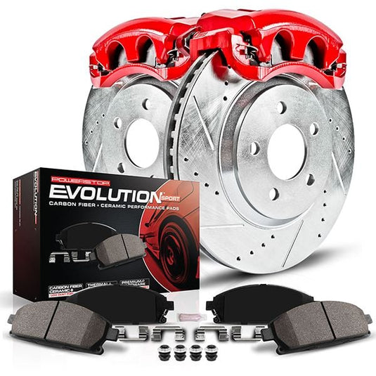 Powerstop KC1149A PSB Red Calipers