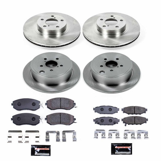 Powerstop TDBK6112 PSB Track Day Kit