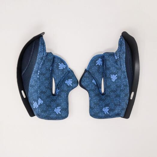 Hjc Cheek Pads for CL-X7 Helmets - Gray - 5XL (14mm)