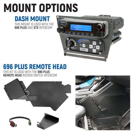 Rugged Radios PROR-STX-M1-HK RGD Polaris Mounts
