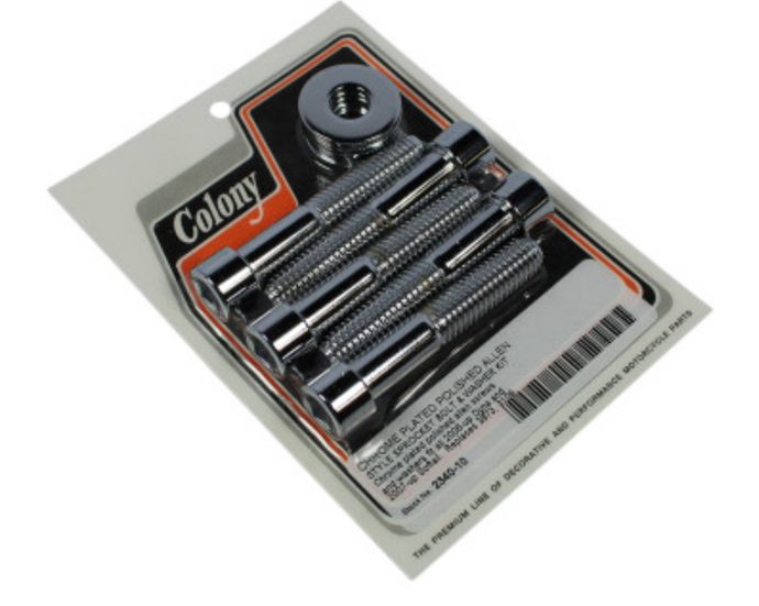 Colony 2340-10 Rear Sprocket and Pulley Hardware Kit - Allen Style