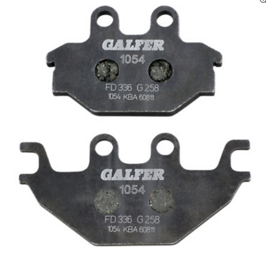 Galfer Brakes FD336G1054 Semi-Metallic Carbon Brake Pads