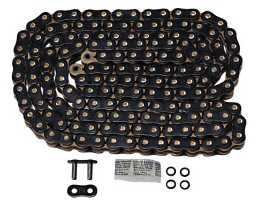 Ek Chain 520ZVX3-160KG 520 ZVX3 Series ZX-Ring Chain - 160 Links - Black