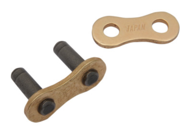 D.I.D ZJ520ERT3 Rivet Connecting Link for 520 ERT3 Chains - Gold