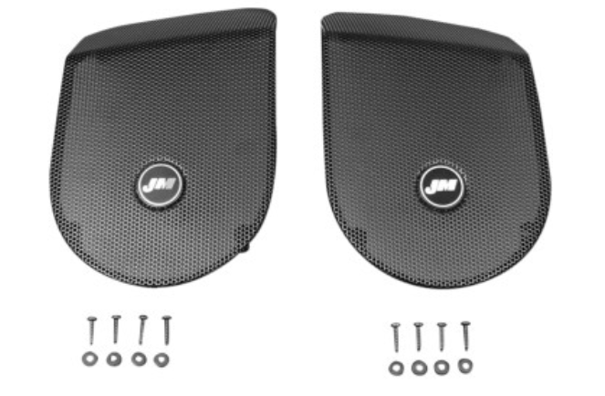 J&M HGRL-SD06 Saddlebag Lid Speaker Grill Set