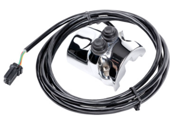 Legends 2106-0406 Chrome Legend Handlebar Mounted Control - Switch Assembly