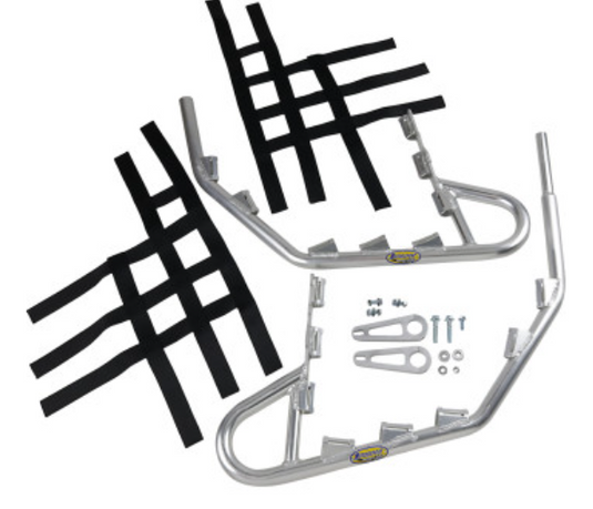 Motorsport Products 81-3001 EZ-FIT Nerf Bars - SIlver