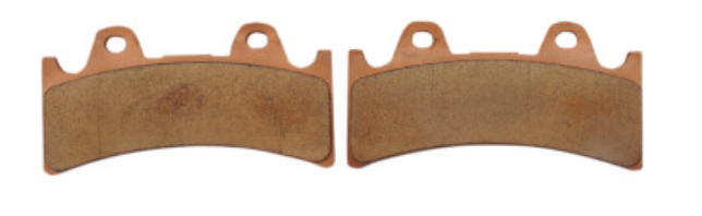 Drag Specialties 1721-2468 Premium Sintered Metal Brake Pads - Six-Piston Jaybrake