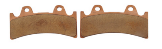 Drag Specialties 1721-2468 Premium Sintered Metal Brake Pads - Six-Piston Jaybrake