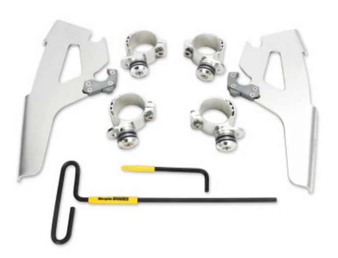 Memphis Shades MEK2021 No-Tool Trigger Lock Mount Kit for Memphis Shades Fats/Slim Windshield