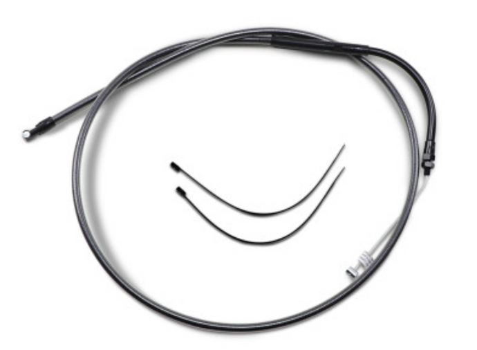 Magnum 42292 Braided Clutch Control Cable - Stock - Black Pearl
