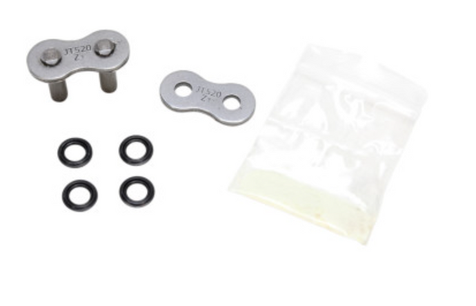 Jt Chains JTC520Z3RL Rivet Connecting Master Link for 520 Z3 Chain - Nickel