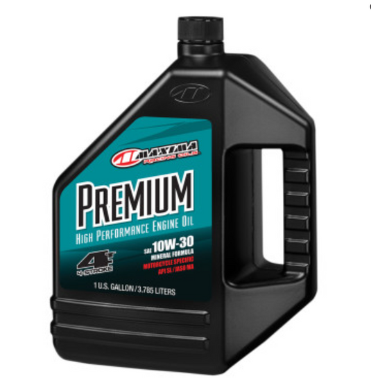 Maxima Racing Oil 30-209128 Maxum4 Premium Oil - 10W30 - 1gal.