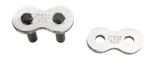 Jt Drive Chain JTC530X1RNNRL Rivet Connecting Link for 530 X1R Heavy Duty Expert Series X-Ring Drive Chain - Nickel