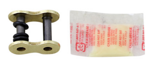 Rk 525MAXO-RL-G Rivet Connecting Link for 525 Max-O Chain - Gold