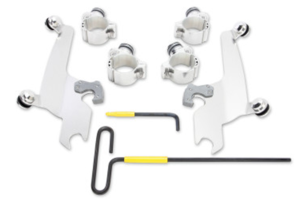 Memphis Shades MEK2020 No-Tool Trigger Lock Sportshield Mounting Kit - Polished