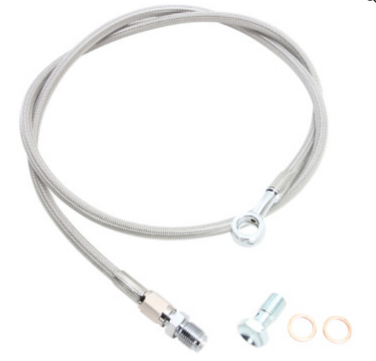 Parts Unlimited 1741-5073 Extended Length Brake Line - 41in.