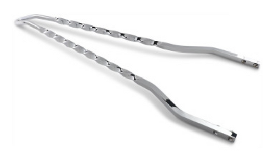 Cycle Visions CV8042 Twisted Sticks Sissy Bar - 30in. - Chrome