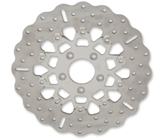Ebc FSD027C 10 Button Floater Wide Band Brake Rotor - Contour - Polished