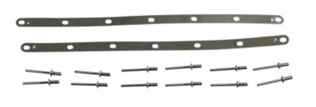 Leo Vince 088280002R LV One Strap/Rivet Kit